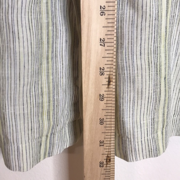 Alan flusser mens 100% linen button up shirt size XL - Picture 6 of 11